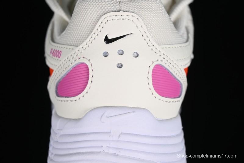 Nike P-6000 Retro Casual Sneakers Dad Shoes with Layered Design and Lightweight Body - CW1351-100