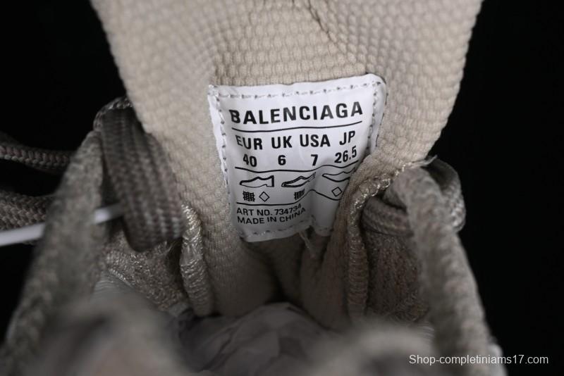 Balenciaga Phantom Sneaker Outdoor Running Shoes with Transparent Heel Strap - WTRMH2200