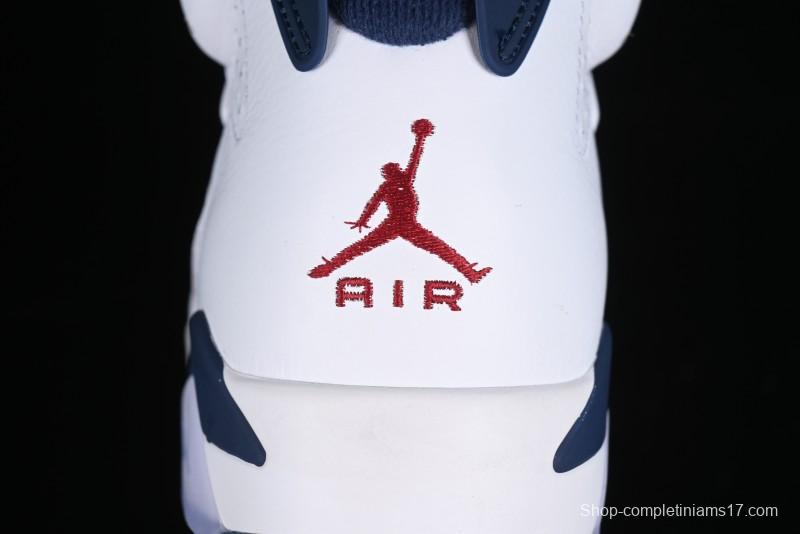 Nike Air Jordan 6 Retro "Olympic" Basketball Shoes - CT8529-164
