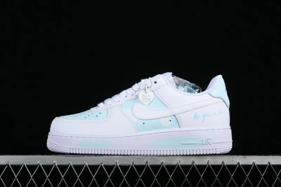 Nike Air Force 1 '07 Low Custom Anime Sky Clouds Hand-Painted Casual Sneakers - CW2288-111