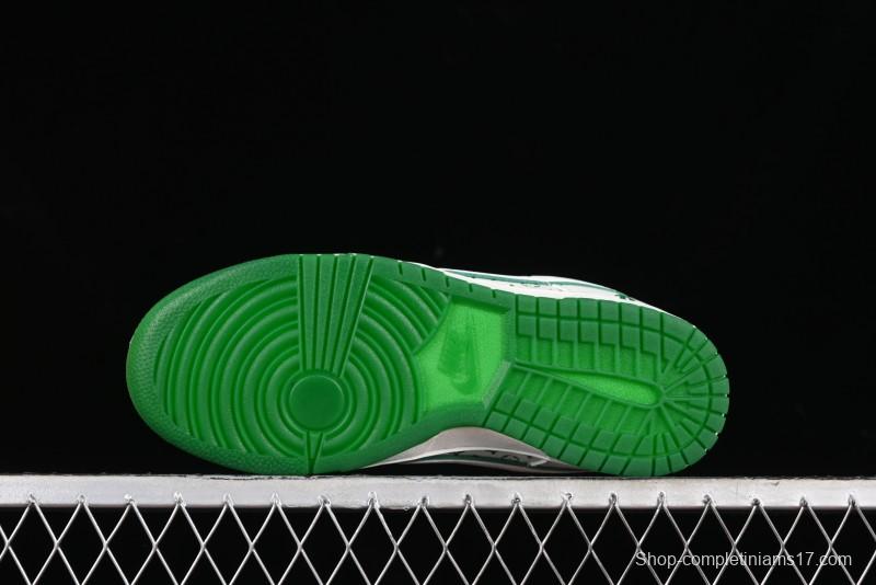 Nike SB Dunk Low LV Collaboration - Beige Green Glow in the Dark Violent Bear Anniversary High-End Custom Sneakers - SJ2068-241