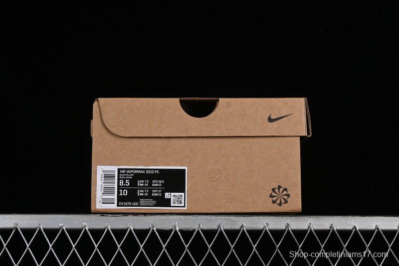 Nike Vapormax 2023 Flyknit Running Shoes with Full-Length Air Cushion - DV1678-001