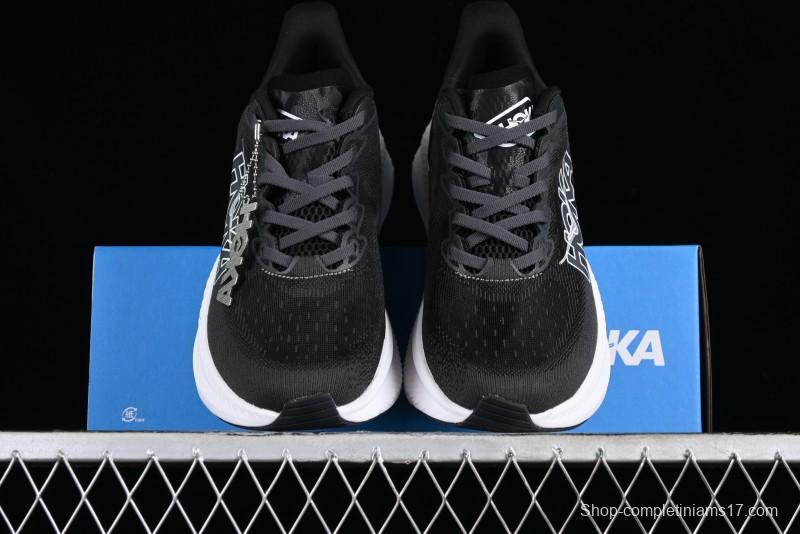 HOKA ONE ONE MACH 6 Flagship Racing Shoes with Carbon Plate Technology and Asymmetric Design - 1147790 BWHT
