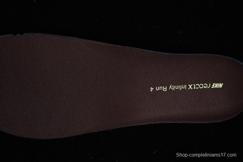 Nike ZoomX Infinity Run 4 Professional Cushioned Running Shoes with Knit Upper - HF5710-101