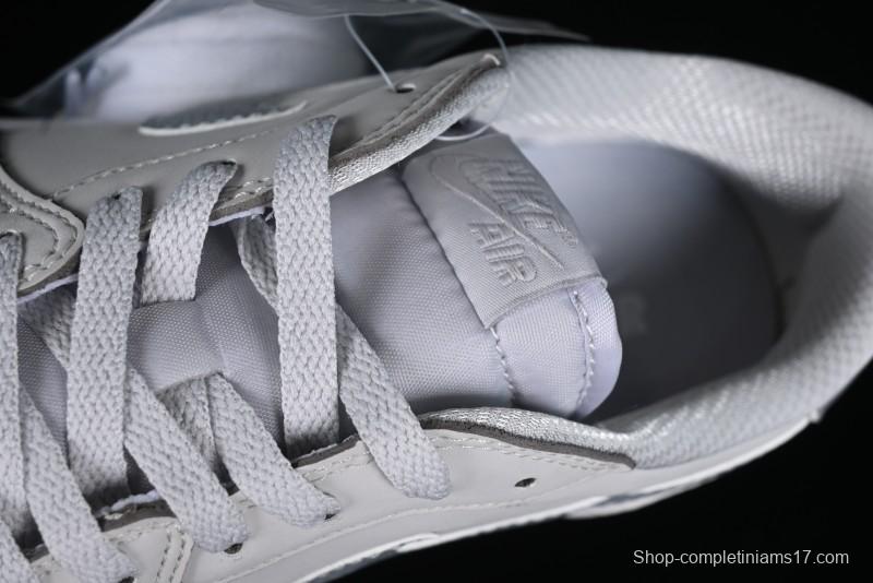 Nike Air Jordan 1 Low AJ1 Grey Silver Low-Top Casual Sneakers - CZ0790-002