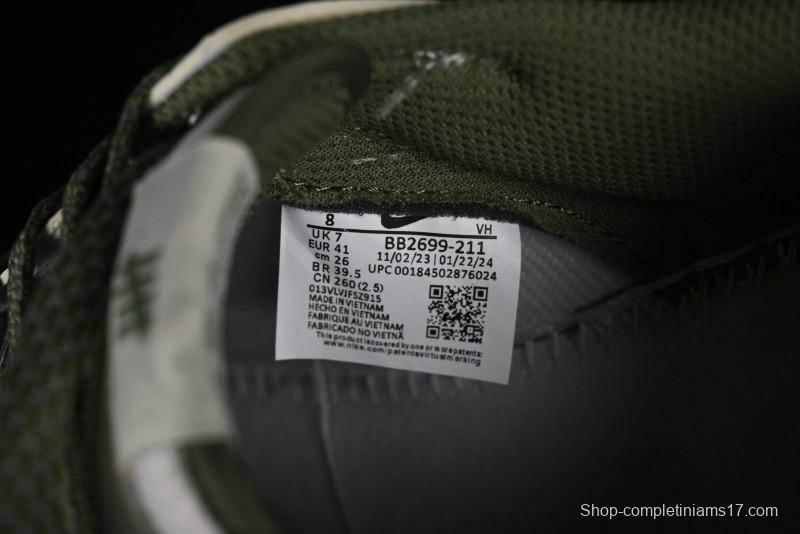 Nike SB Dunk Low UN Collaboration - Letter Green Anniversary High-End Custom Low-Top Casual Skate Shoes - BB2699-211