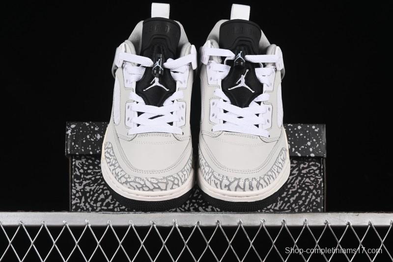 Nike Jordan Spizike Low AJ Hybrid Elements All Black Crackle Casual Sneakers - HQ1191-011