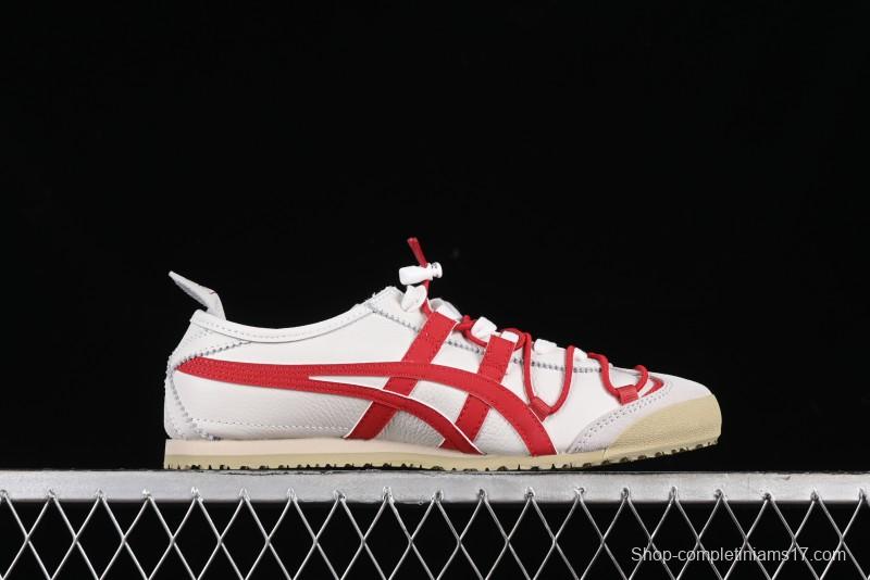 Onitsuka Tiger Mexico 66 Low-Top Leather Running Sneakers - 1183C216-100