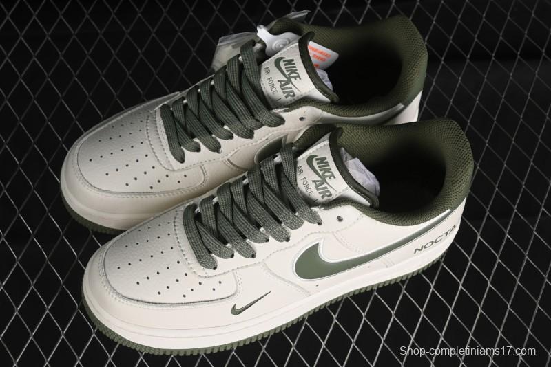 Nike Nocta x Nike Air Force 1 '07 Low Casual Sneakers in Beige Green - NO0224-027