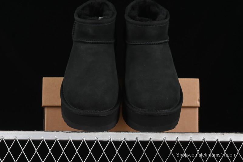 UGG Classic Ultra Mini Platform 3CM Wool Blend Mini Short Boots - 1135092