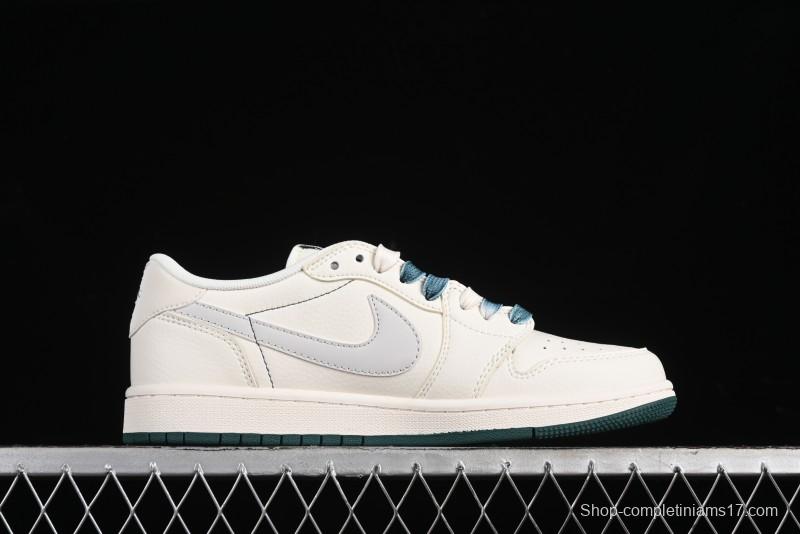 Nike Travis Scott x Fragment Design x Air Jordan 1 Low AJ1 Bape Collaboration - XY2688-100
