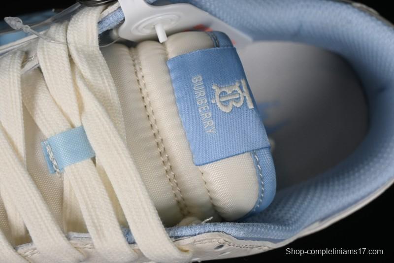 Nike SB Dunk Low Burberry Collaboration - Bondi Blue Anniversary High-End Custom Low-Top Casual Sneakers - BB5252-601