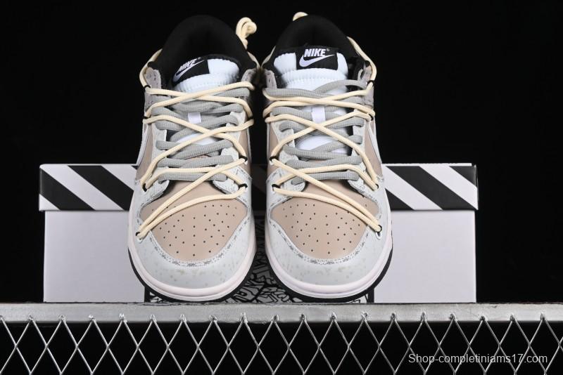 Nike Dunk Low "Joker" Speed Space Breaker White Grey SB Strap Casual Skate Shoes - DD1391-100