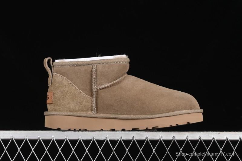 UGG Classic Ultra Mini Short Boots with Genuine Australian Sheepskin and TREADLITE Outsole - 1116109