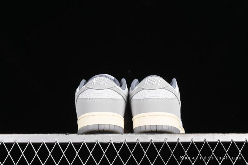 Nike Dunk Low Cool Grey SB Skateboarding Shoes with Washed Effect - FV1167-001