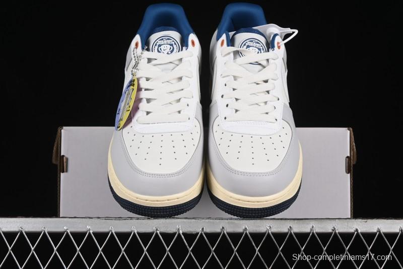 Nike Air Force 1 '07 Low Casual Sneakers with Full-Length Air Cushion - HM3721-111