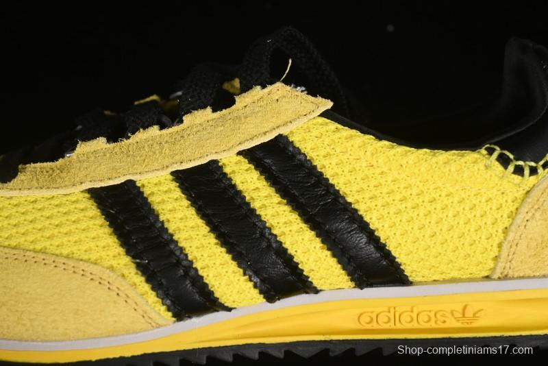 Adidas Wales Bonner x Ad Originals SL 76 IH9906 Low-Top Casual Sneakers with Football-Inspired Design