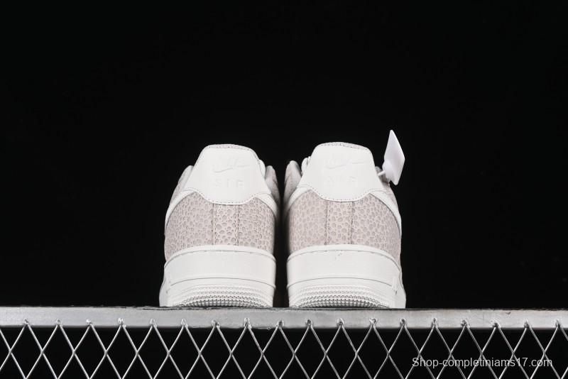 Nike Air Force 1 '07 Low Casual Sneakers with Full-Length Air Cushion - FV6519-001