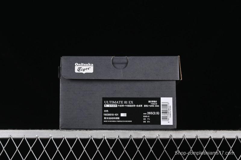 Onitsuka Tiger Ultimate 81 EX 40th Anniversary Breathable Comfort Casual Shoes - 1183B510-101