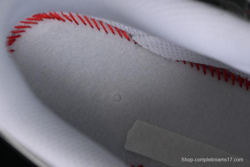 Nike Air Force 1 '07 Low White Grey Black Double Swoosh Casual Sneakers - DY8899-001