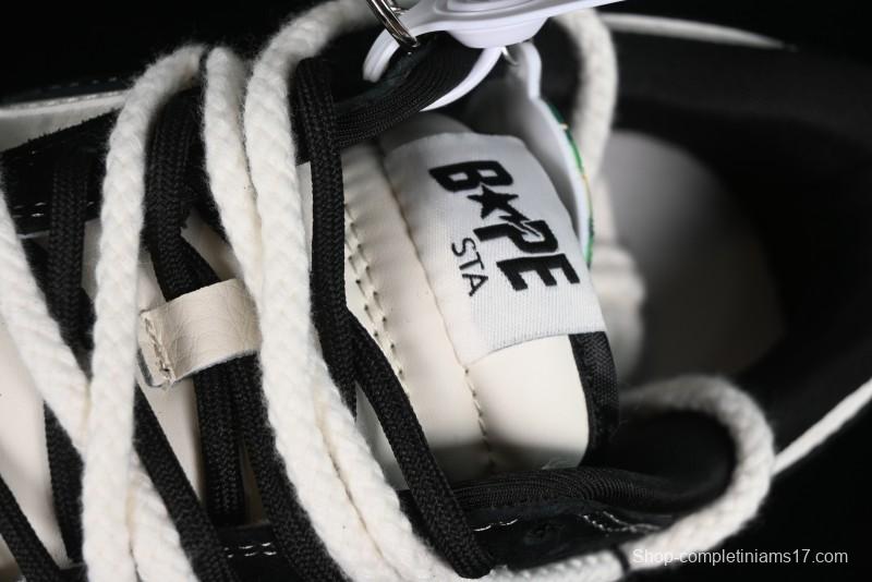 Nike SB Dunk Low BAPE Collaboration Strap Black Hook Anniversary Custom Low-Top Casual Sneakers - SJ2068-269