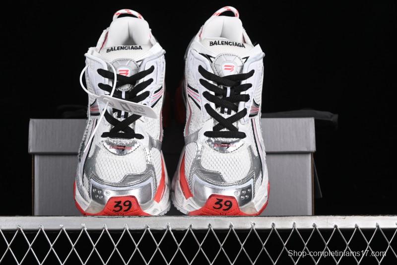 Balenciaga Runner Kith Four Color Retro Casual Sneakers - W3RMU9016