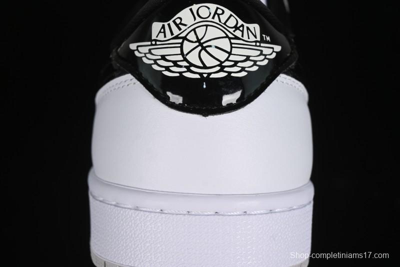 Nike Air Jordan 1 Low '85 Metallic Black White Blue - FB9933-102