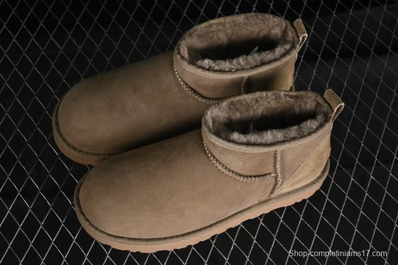 UGG Classic Ultra Mini Short Boots with Genuine Australian Sheepskin and TREADLITE Outsole - 1116109