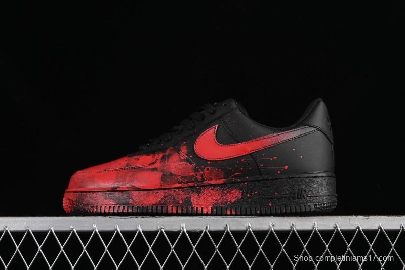 Nike Air Force 1 '07 Low 2D Hand-Painted Anatomy Scene Casual Sneakers - CW2288-011