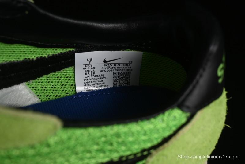 Nike Stussy Roshe Run LD-1000 Comfortable Versatile Non-Slip Durable Waffle Low-Top Casual Running Shoes - FQ5369-300