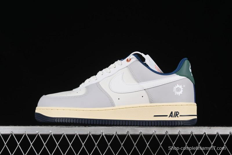 Nike Air Force 1 '07 Low Casual Sneakers with Full-Length Air Cushion - HM3721-111