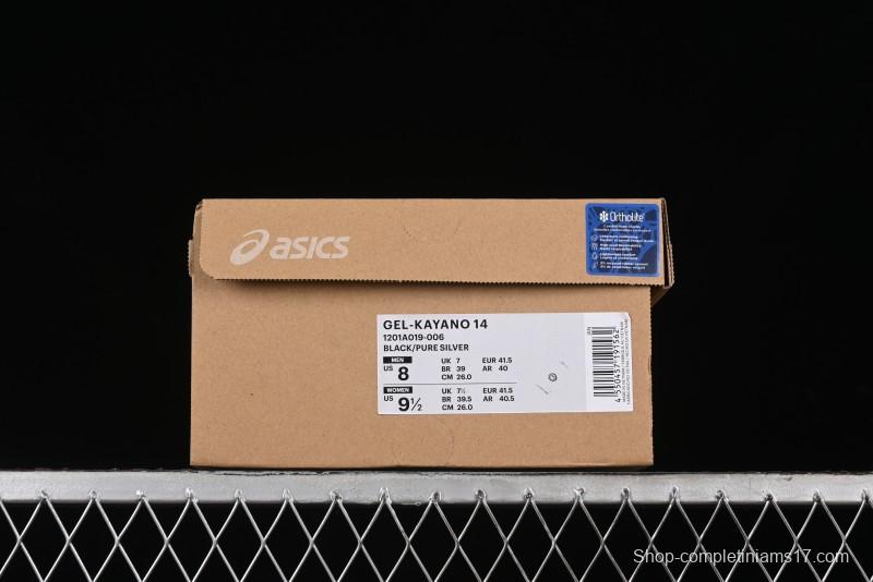 Asics Gel-Kayano 14 Running Shoes with Breathable Design and Professional Cushioning - 1201A019-006