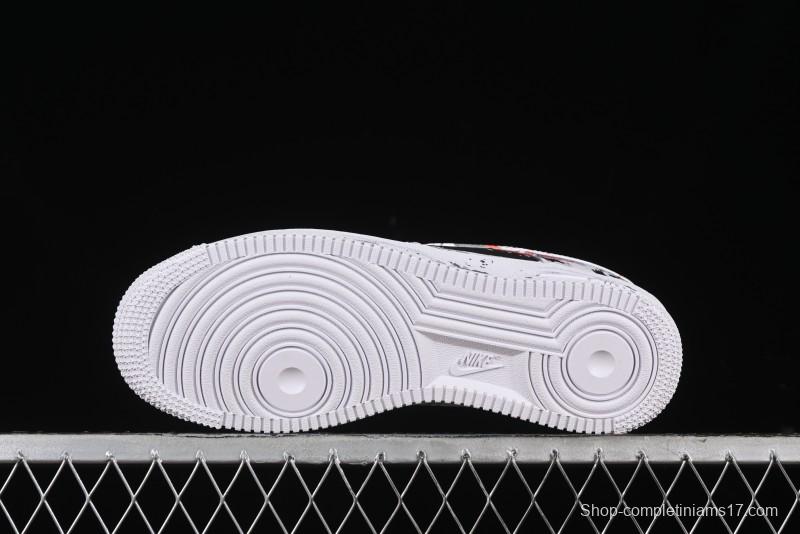 Nike Air Force 1 '07 Low Black Myth Wukong Custom Spray Paint Gift Box Low-Top Casual Sneakers - ZH0316-043