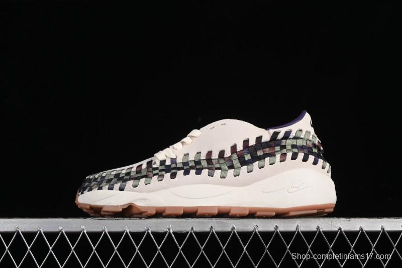Nike Footscape Woven Asymmetrical Knit Low-Top Lifestyle Sneakers with Nike Air Cushion - FV3615-191