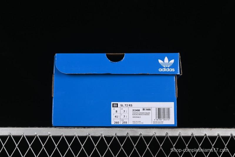 Adidas Originals SL 72 RS Retro Running Shoes with Ecotex Tongue and EVA Midsole - JI2498