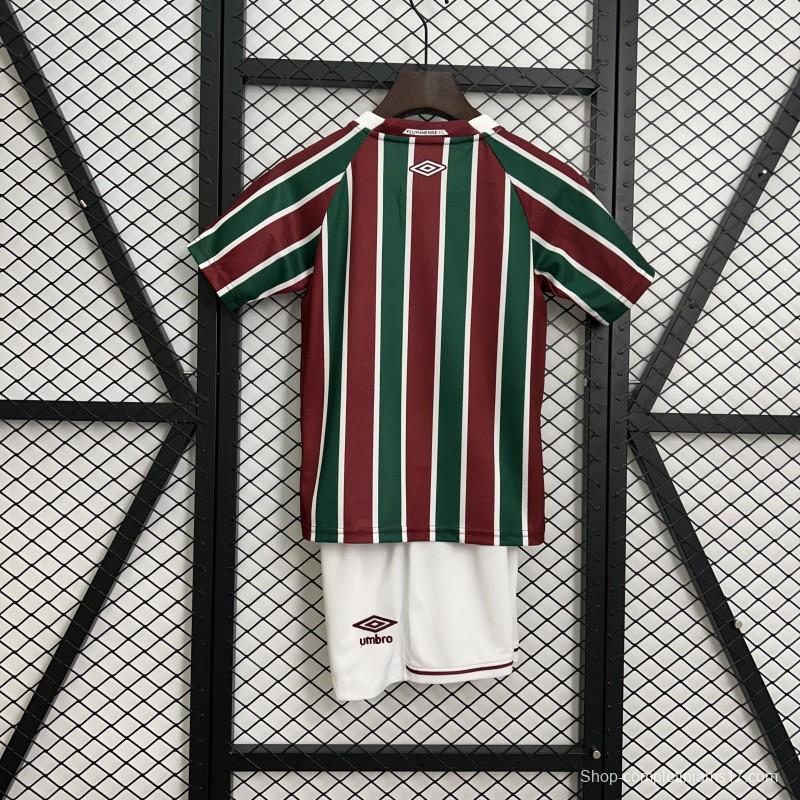 25/26 Kids Fluminense Home Size 16-28 Jersey
