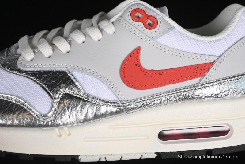 Nike Air Max 1 Retro Running Shoes with Half-Sole Air Cushion - HF7746-100