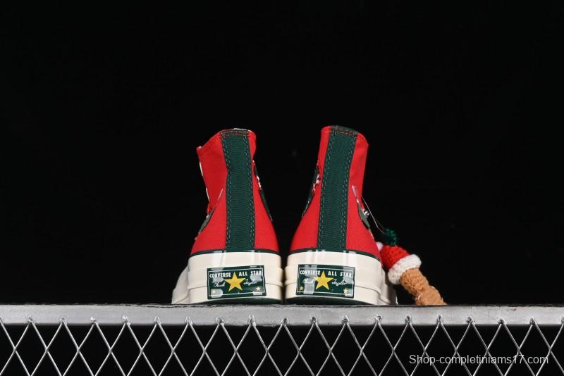 Converse 1970s Christmas Theme High Top Casual Sneakers for Winter - A12454C