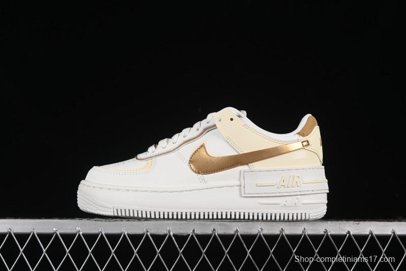 Nike Air Force 1 Shadow Lightweight Lifting Low-Top Casual Sneakers - DZ1847-108
