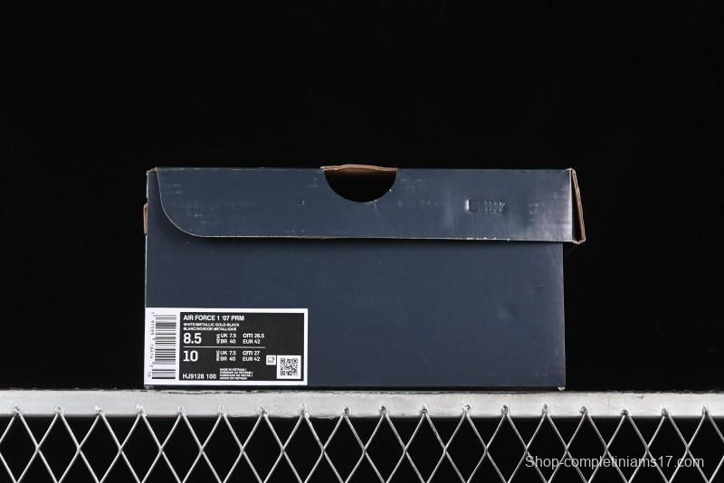 Nike Air Force 1 Low Casual Sneakers with Full-Length Air Cushion - HJ9128-100