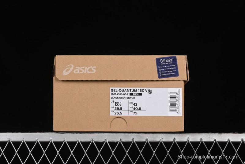 Asics Gel-Quantum 180 VII Retro Breathable Casual Shoes with Cushioning for Men - 1202A341-003