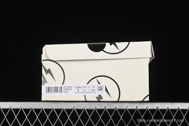 Nike Travis Scott x Fragment Design x Air Jordan 1 Low OG SP AJ1 Sneakers - CF3688-018