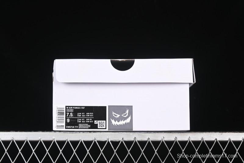 Nike Air Force 1 '07 Low "Venom Ⅱ" Marvel Series Casual Sneakers - CW6718-777