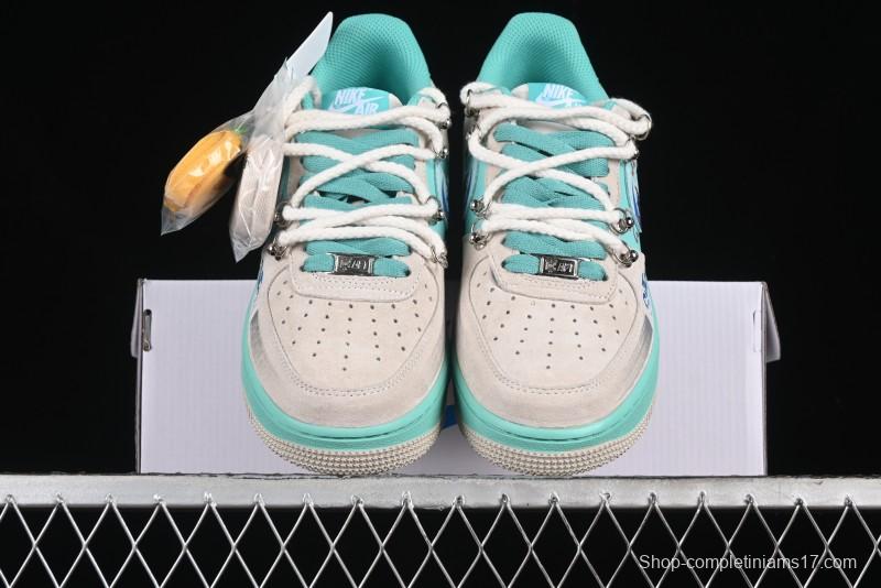 Nike Air Force 1 '07 Low x Stitch Casual Lace-Up Sneakers - DZ1328-222