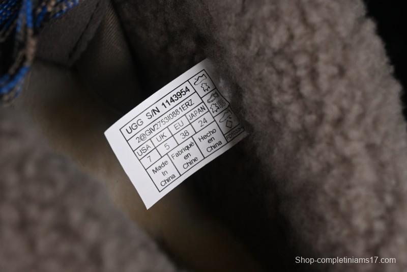 UGG Classic Mini II Fur Lace-Up Platform Mini Boots with Treadlite Outsole - 1143954