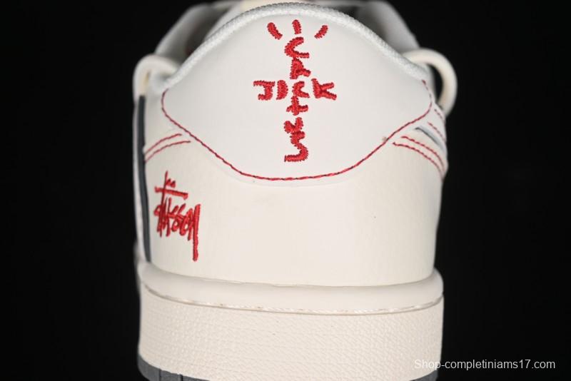 Nike Travis Scott x Fragment Design x Air Jordan 1 Low OG SP AJ1 Sneakers - SJ0086-136