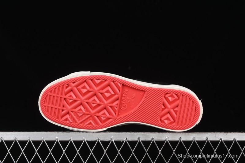 Converse One Star Hello Kitty Collaboration Low-Top Casual Sneakers with Embroidered Bow - 362940C