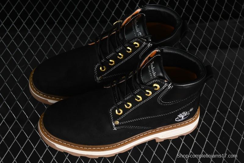 Timberland Classic High Top Yellow Boots TB010063713 Black