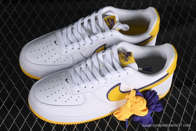 Nike Air Force 1 '07 Low Kobe Full-Grain Leather Casual Sneakers with Full-Length Air Cushion - FZ1151-100