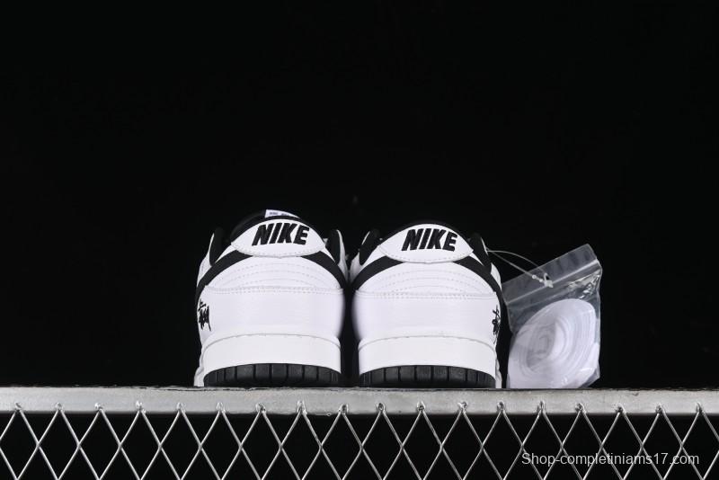 Nike SB Dunk Low Stussy Anniversary Custom Low-Top Casual Skate Shoes - NK3638-045